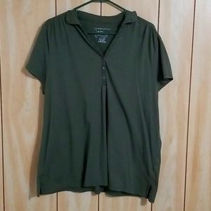 Just My Size half button shirt (2X)